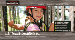 Desktop Screenshot of kletterwald-tannheimertal.de
